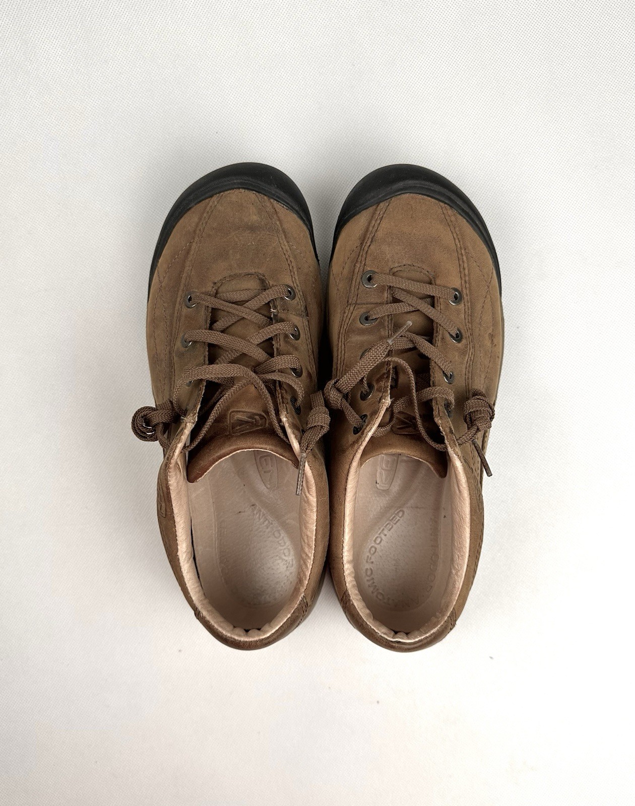 KEEN Toyah Women’s Low Top Lace Up Athletic Sneaker Brown/Black Rubber Outsole