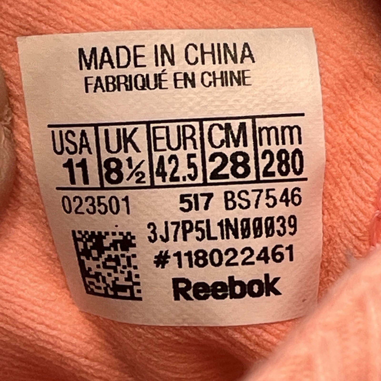 Reebok Women’s Sour Melon Print ATHLUX Weave Athletic Running Shoes Size 11