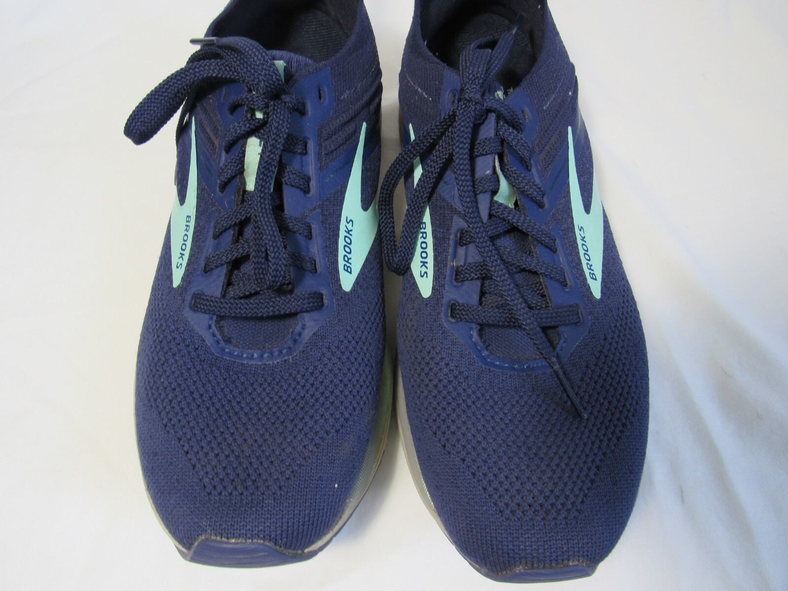 Brooks Ricochet 3 Blue DNA AMP Womens Running Sneaker Shoes Size 9B EUC