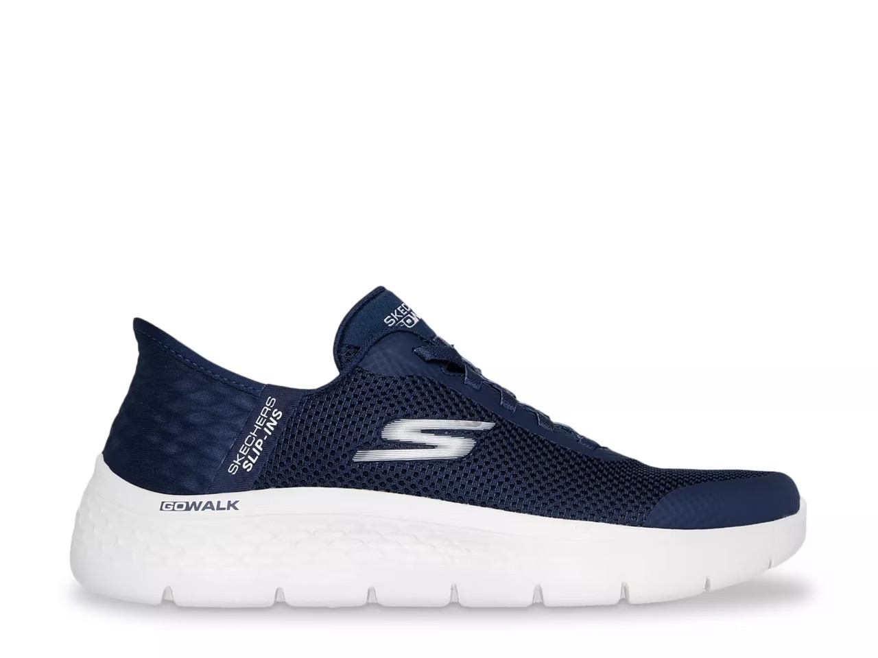 Skechers Women’s Hands Free Slip-ins GO Walk Flex Grand Entry Slip-On Navy Wide