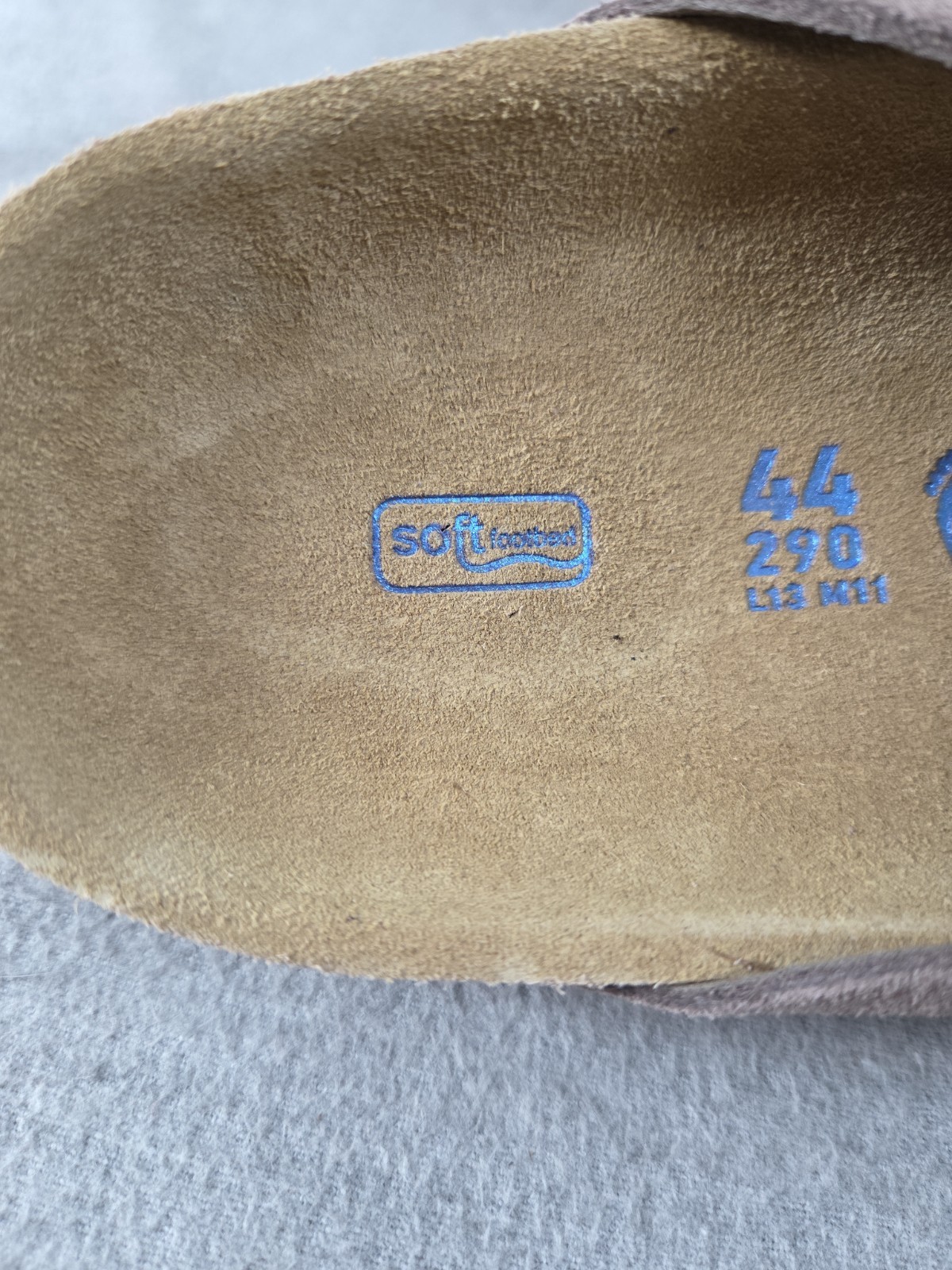 Birkenstock 44 Boston Soft Footbed Suede Clog Slip On Mens 11 Womens 13 NEW