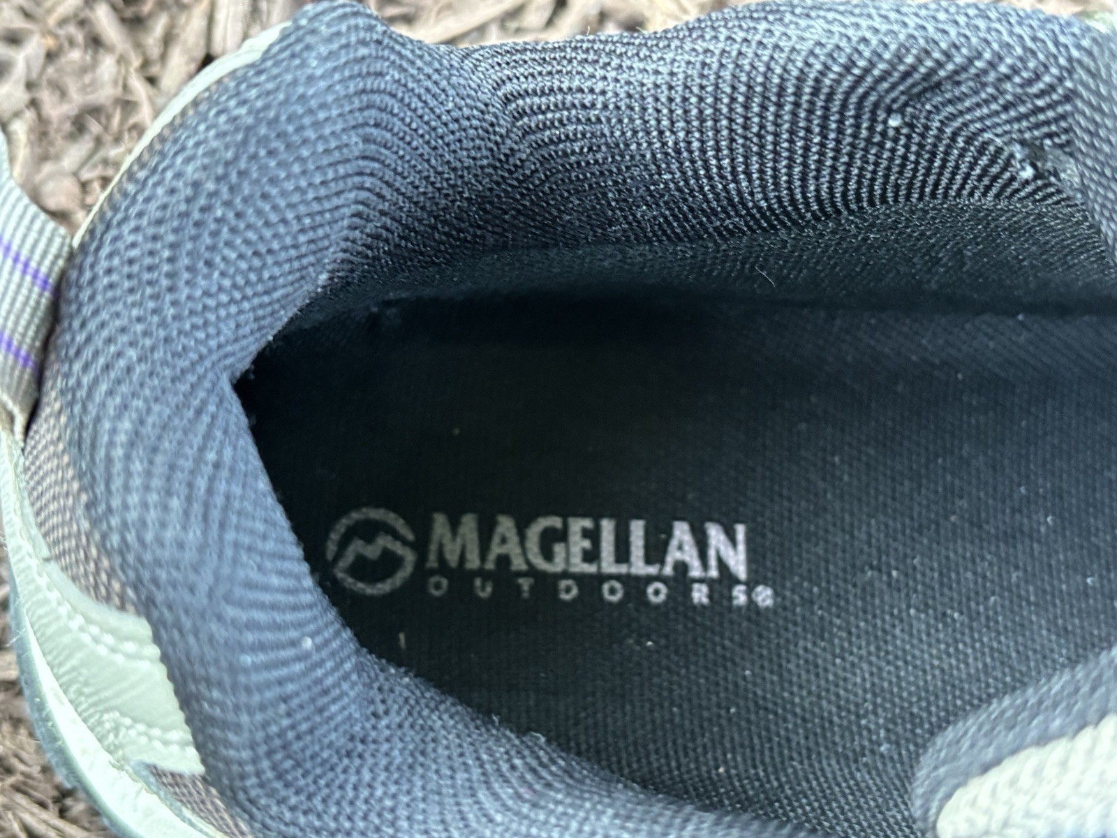 Magellan Outdoors Women’s Brown/Purple Sonora Pass Low Hiker Shoes, Size 8.5