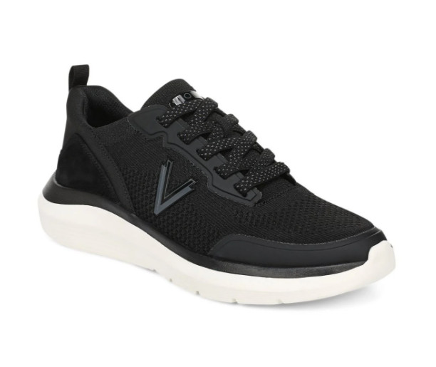 NEW VIONIC Women’s Hayward Slip On Sneaker – Black (MEDIUM)