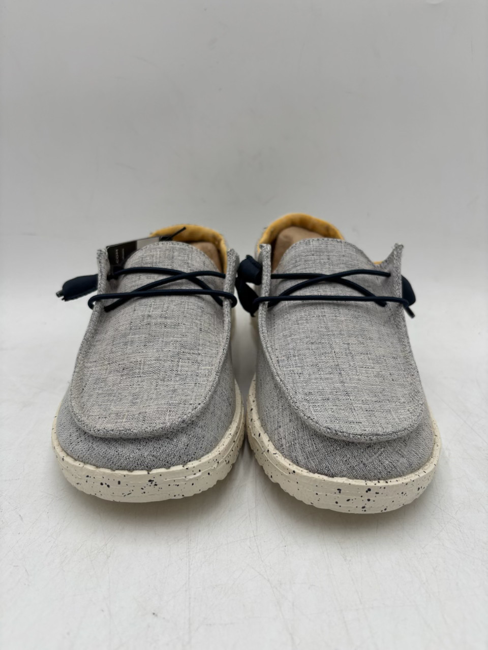 Hey Dude WENDY CHAMBRAY Women’s NEW Slip-On Shoe White/Blue Multiple Sizes