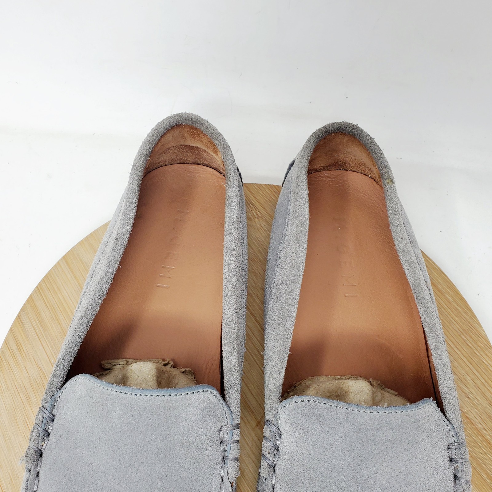 M Gemi The Felize Shoes Womens 38.5 Suede Slip On Driving Loafer Comfort Classic