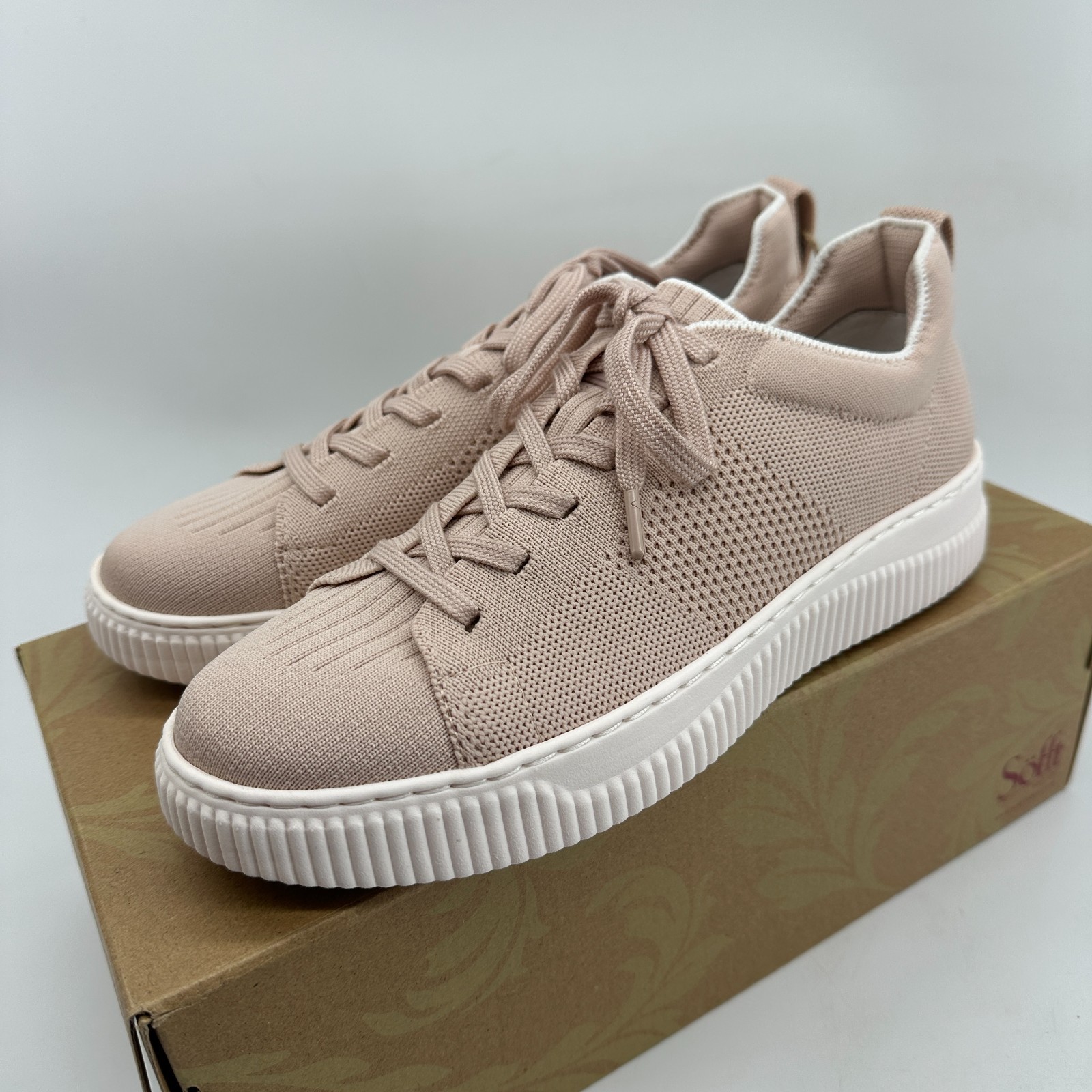 Sofft Faro Lace Up Sneakers Shoes Intimo Pink Womens Size 8.5