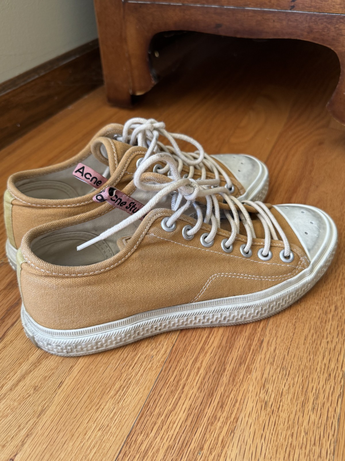 vintage shoes, acne studios cloth trainers, Unisex, EU 37, US Women 7, Men 5.5
