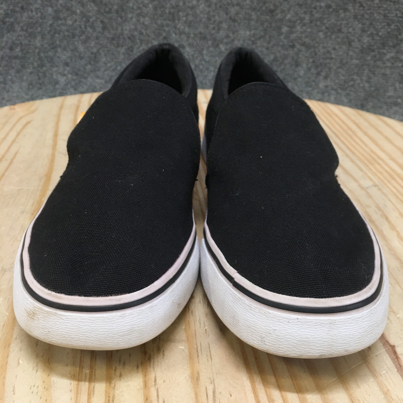 Nike Shoes Womens 9.5 Black Court Royale AC Slip-On Canvas Casual Low BQ9138-001