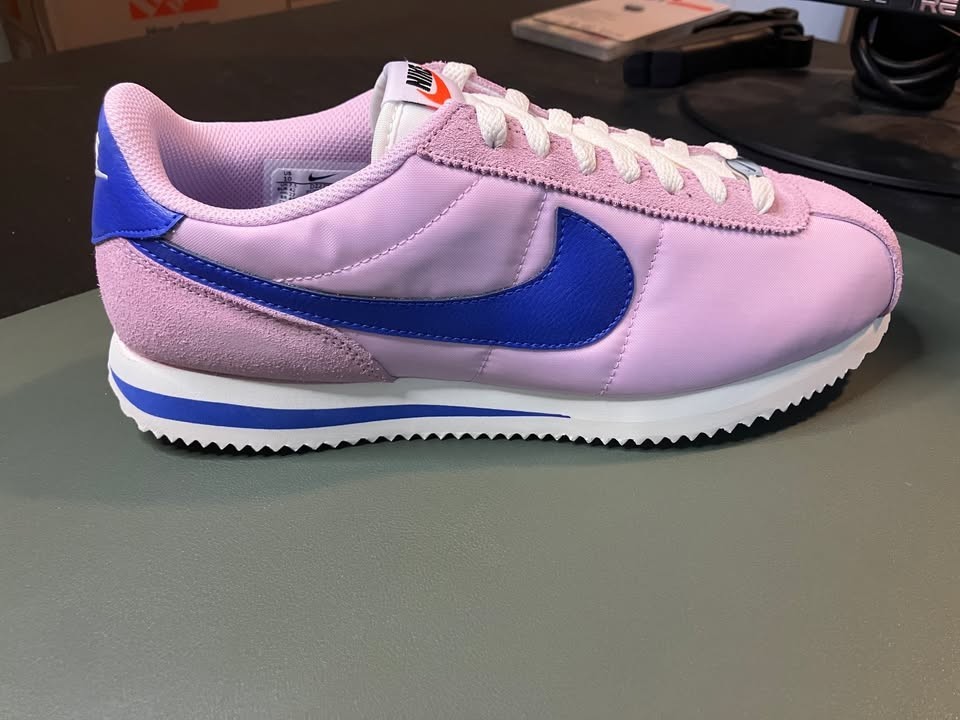 Nike Cortez Textile Women’s Shoes Size 10 – Arctic Pink and Blue