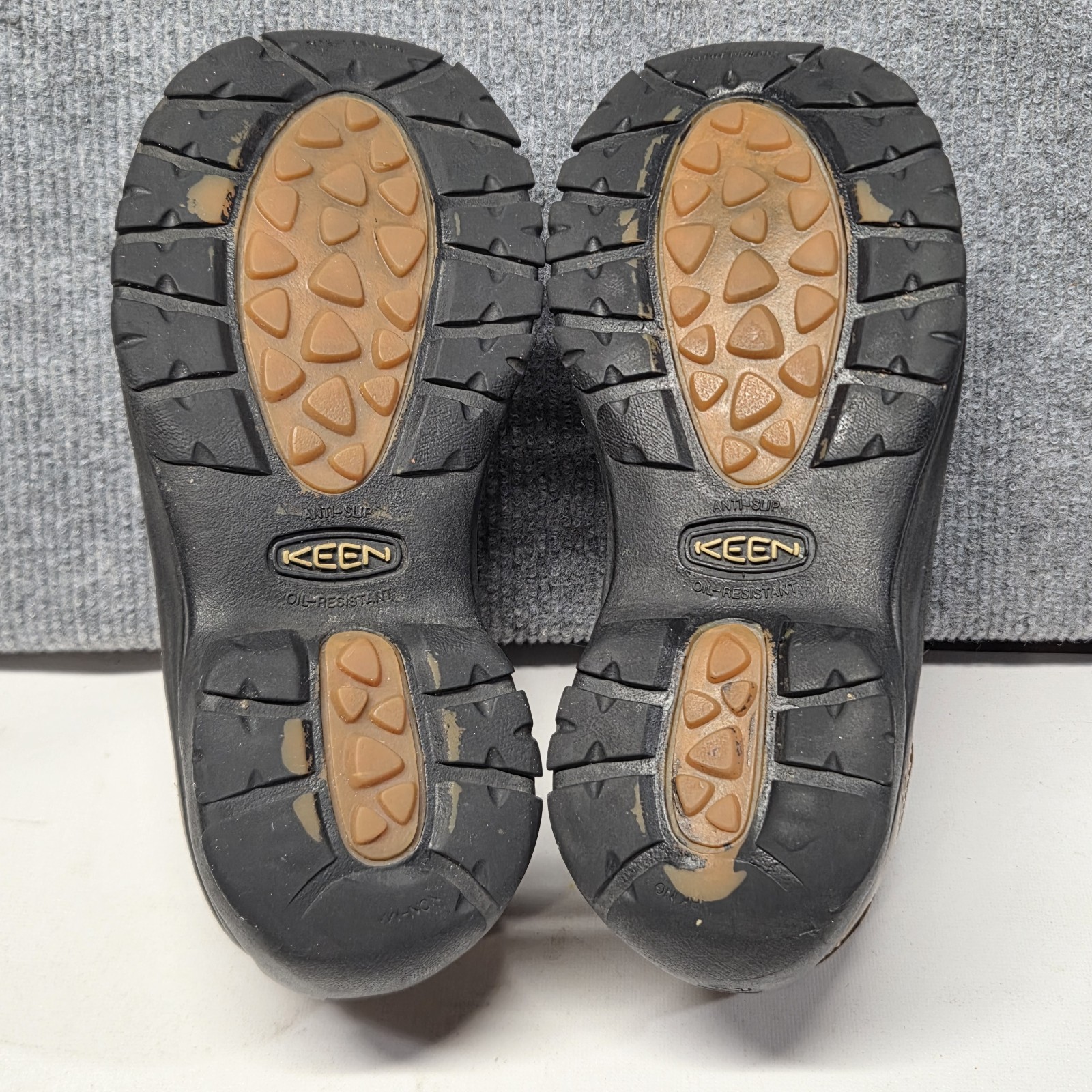 Keen Presidio Shoes Women’s 7 Brown Leather Comfort Walking Hiking Sneakers