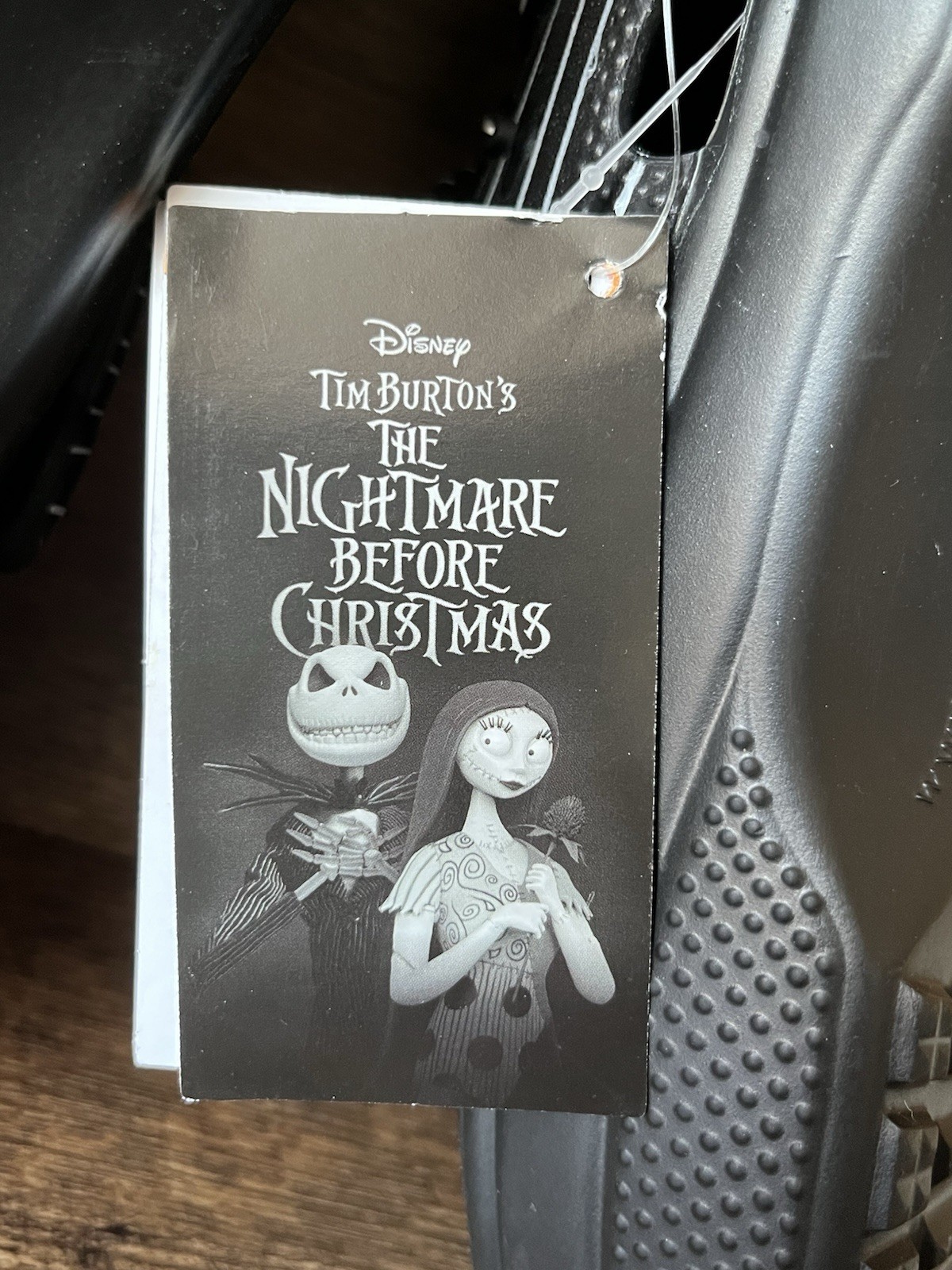 Crocs Nightmare Before Christmas M9/W11 Classic Clog Black Jack Skellington NEW