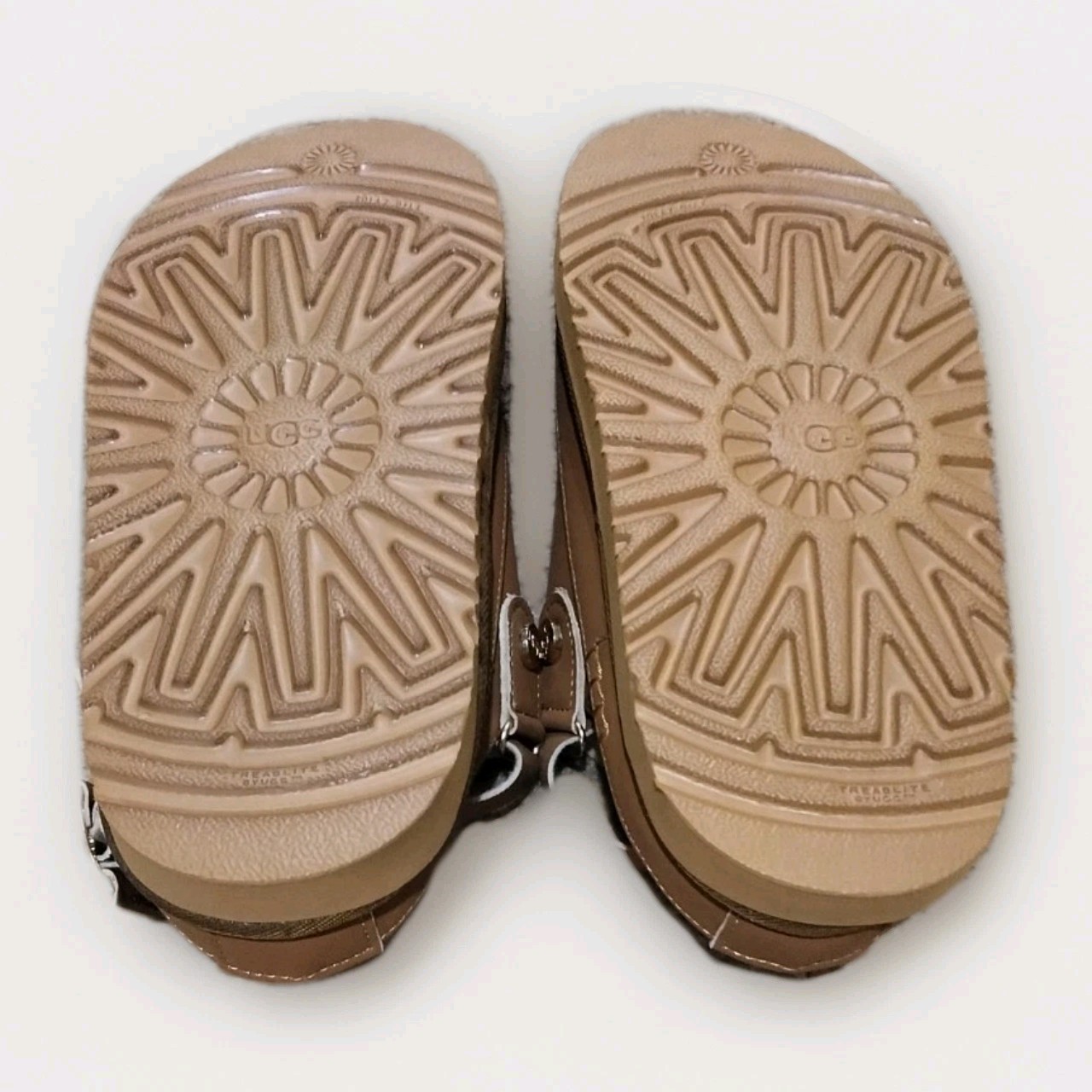 UGG Womens Goldenstar Clogs Chestnut Villa Clog Size 7 Leather