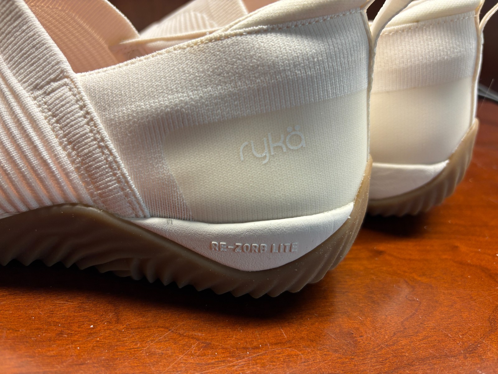 RYKA White Beige Mesh Women’s Slip-on Comfort Shoes US 12 W / EU 43