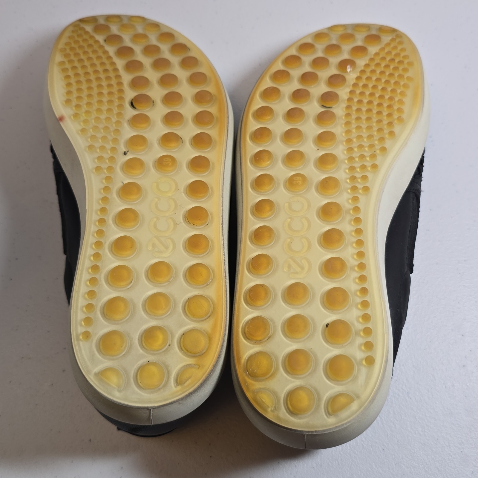 ECCO Women Soft 7 Woven Leather Slip-on 2.0 Black 470113-01001 Sz EU 39 US 8-8.5