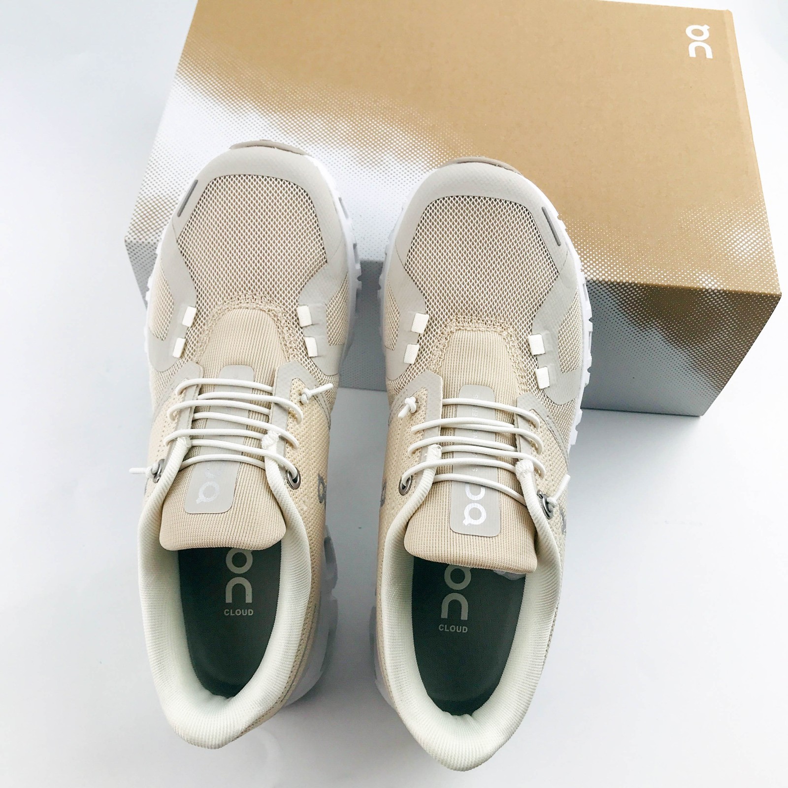 ON Cloud 6 Pearl/Cream 3WF10060755 Women’s Athletic Cushioned Sneakers US 6-9