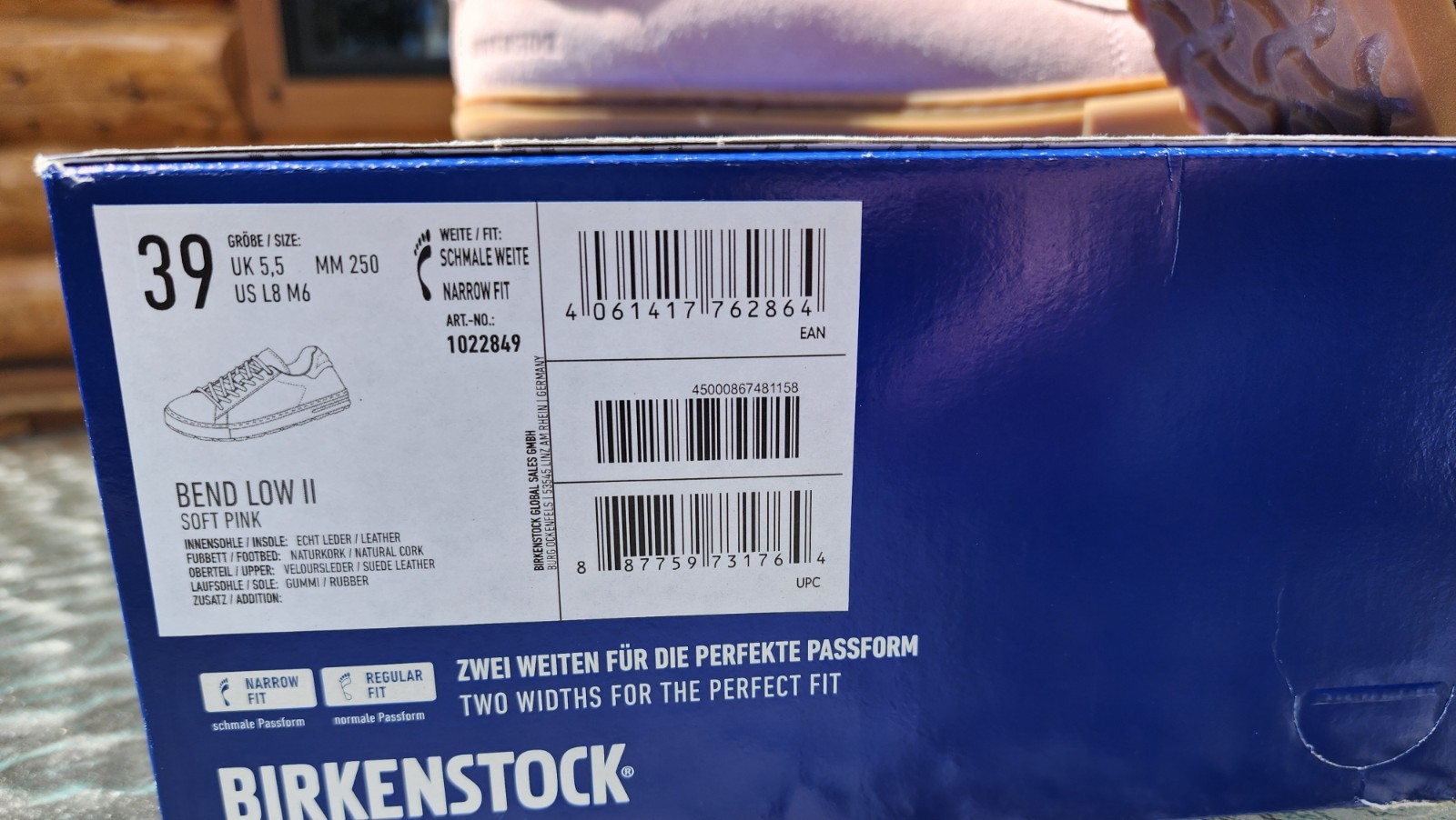 Women’s BIRKENSTOCK Bend Low II shoes Soft Pink Narrow Fit Size 8-8.5