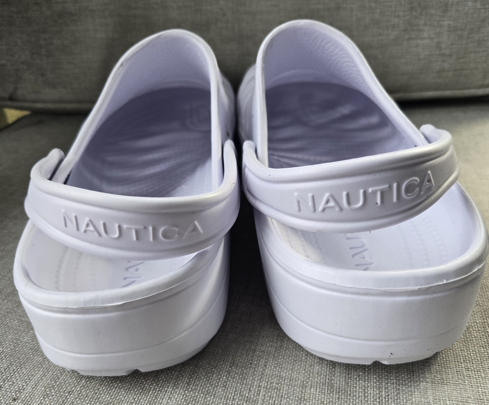 NAUTICA River Edge Eva Women’s Size 10 WHITE Clog Slides New In Box