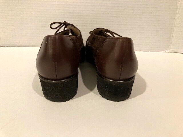 Bally Brown WING TIP Oxfords 5.5 Woman/Chilld