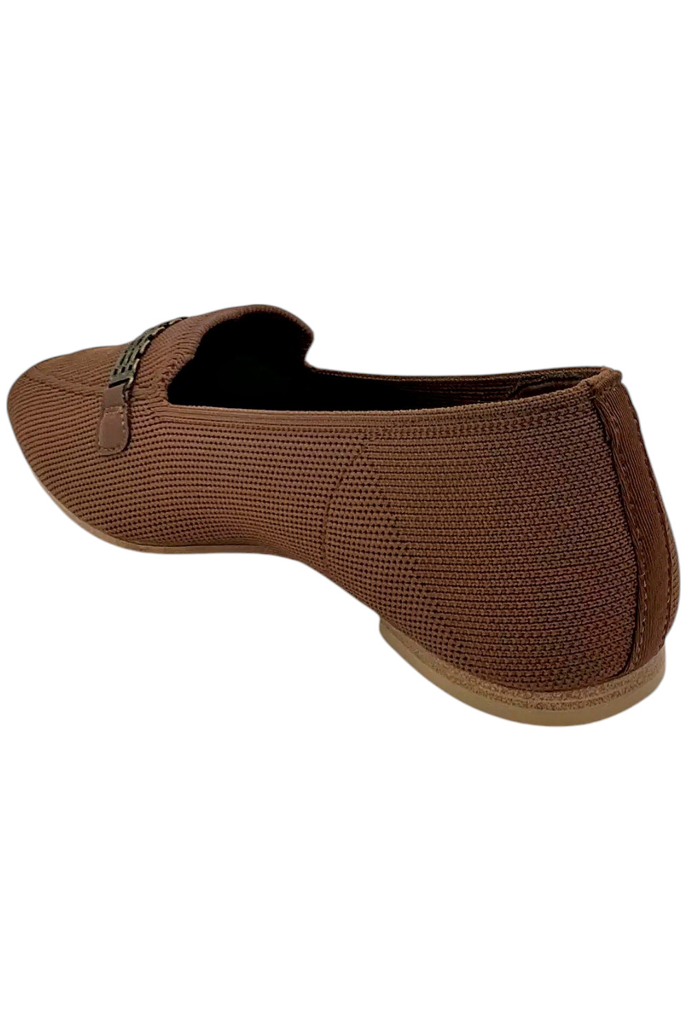 Skechers Women’s Cleo Snip Recycled Vegan Knit Loafers Cinnamon