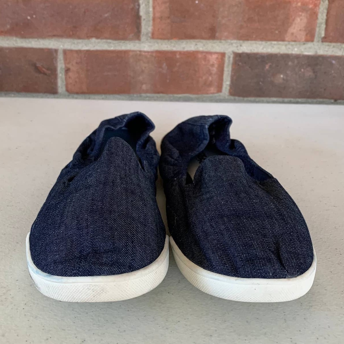 Carlos by Carlos Santana Malina Denim Fabric Slip-on Flats Women’s US 7 M