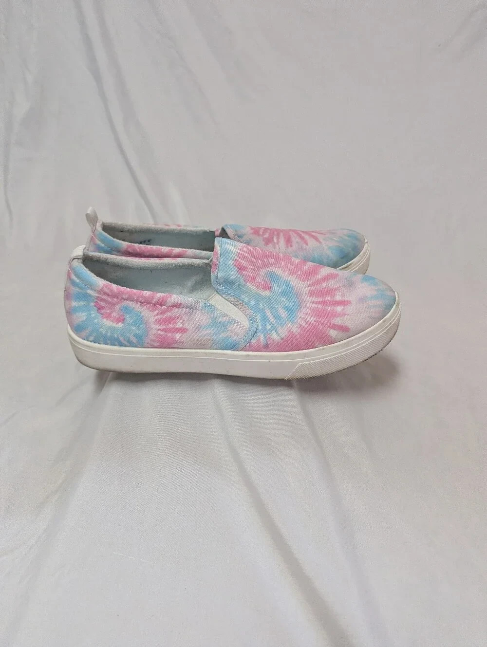 Skechers Blue Pink Tie-dye Slip On Comfort Shoes Women’s Size 10