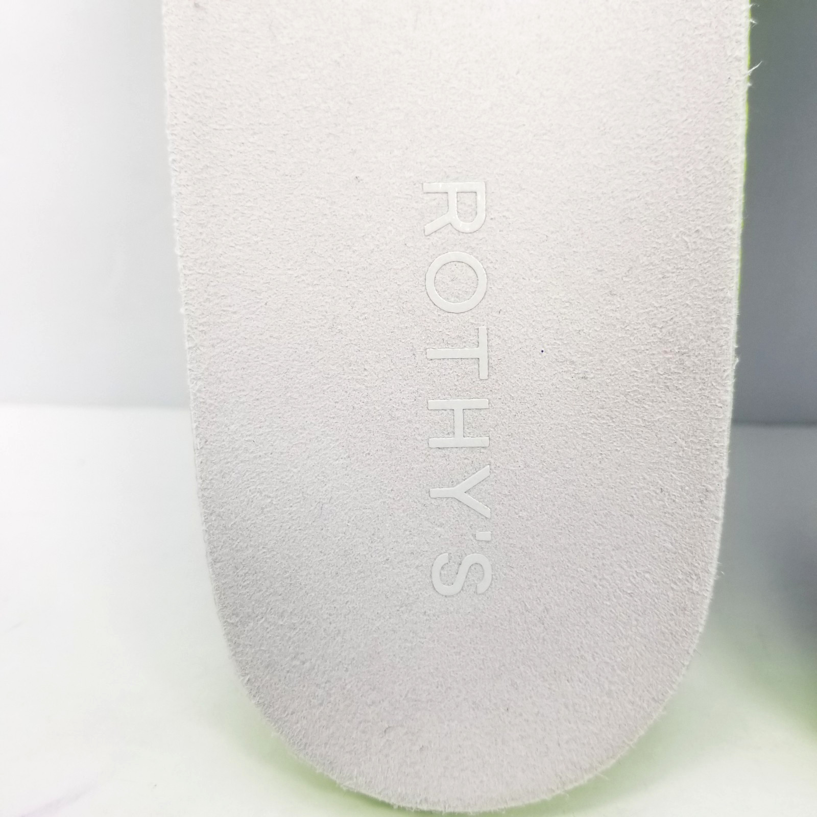 ROTHYS The Lace Up Sneaker Diamond Twill White Ivory Women’s Size 10.5 Shoes