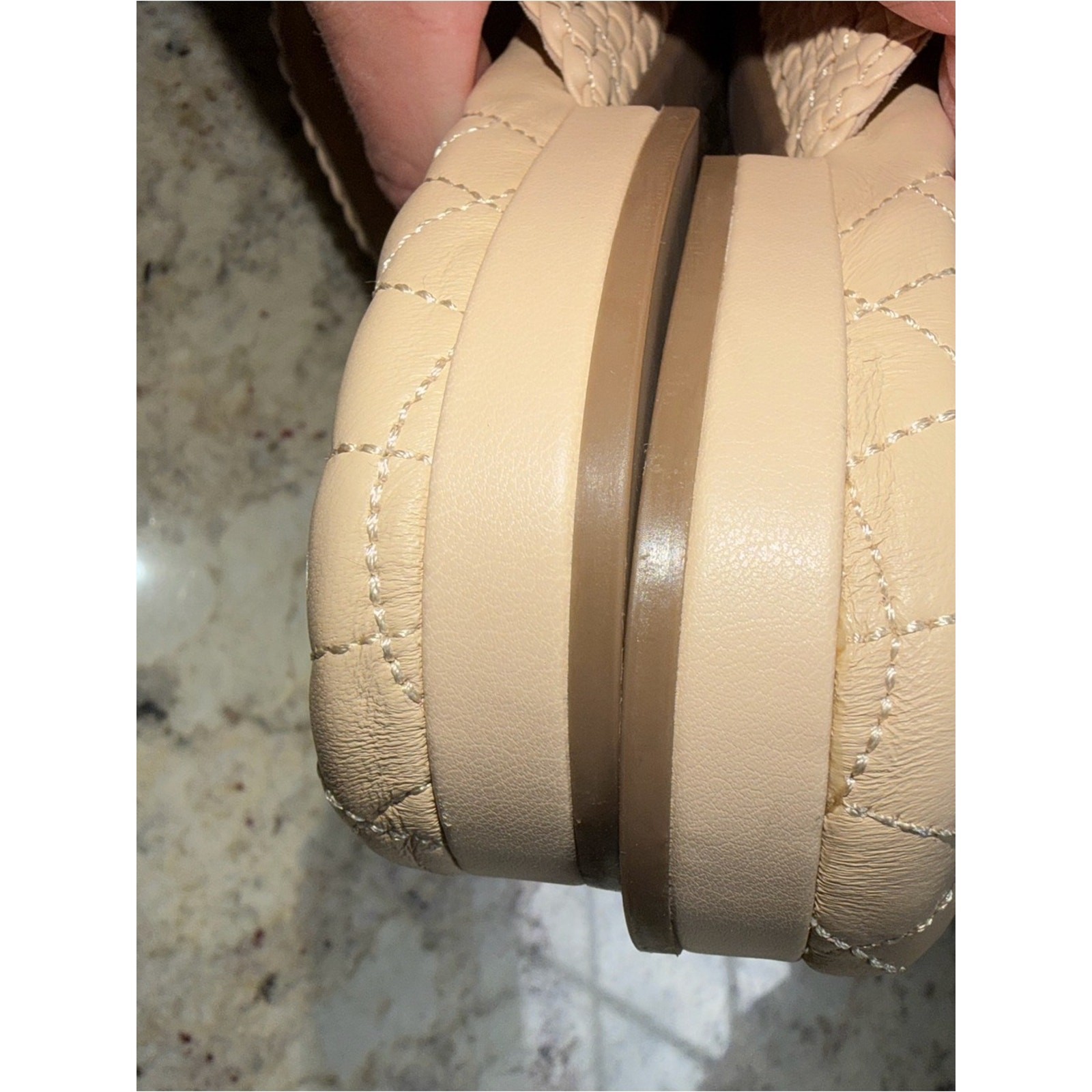 New! Birdies $150 Women’s The Dove Woven Slip-On Mule in Tan 7.5 NWOT
