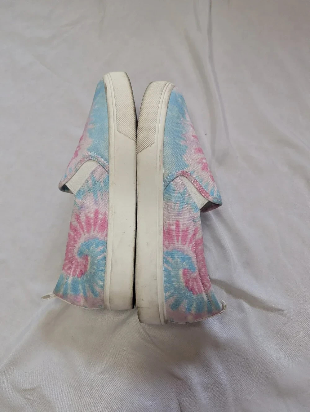 Skechers Blue Pink Tie-dye Slip On Comfort Shoes Women’s Size 10