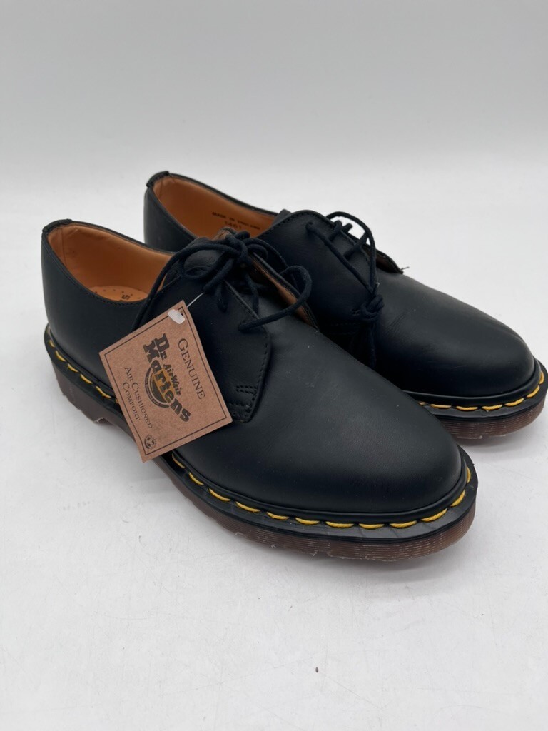Dr Martens Women’sBlack Smooth Leather Oxford #1461 Shoes Sz 5 no box NWT