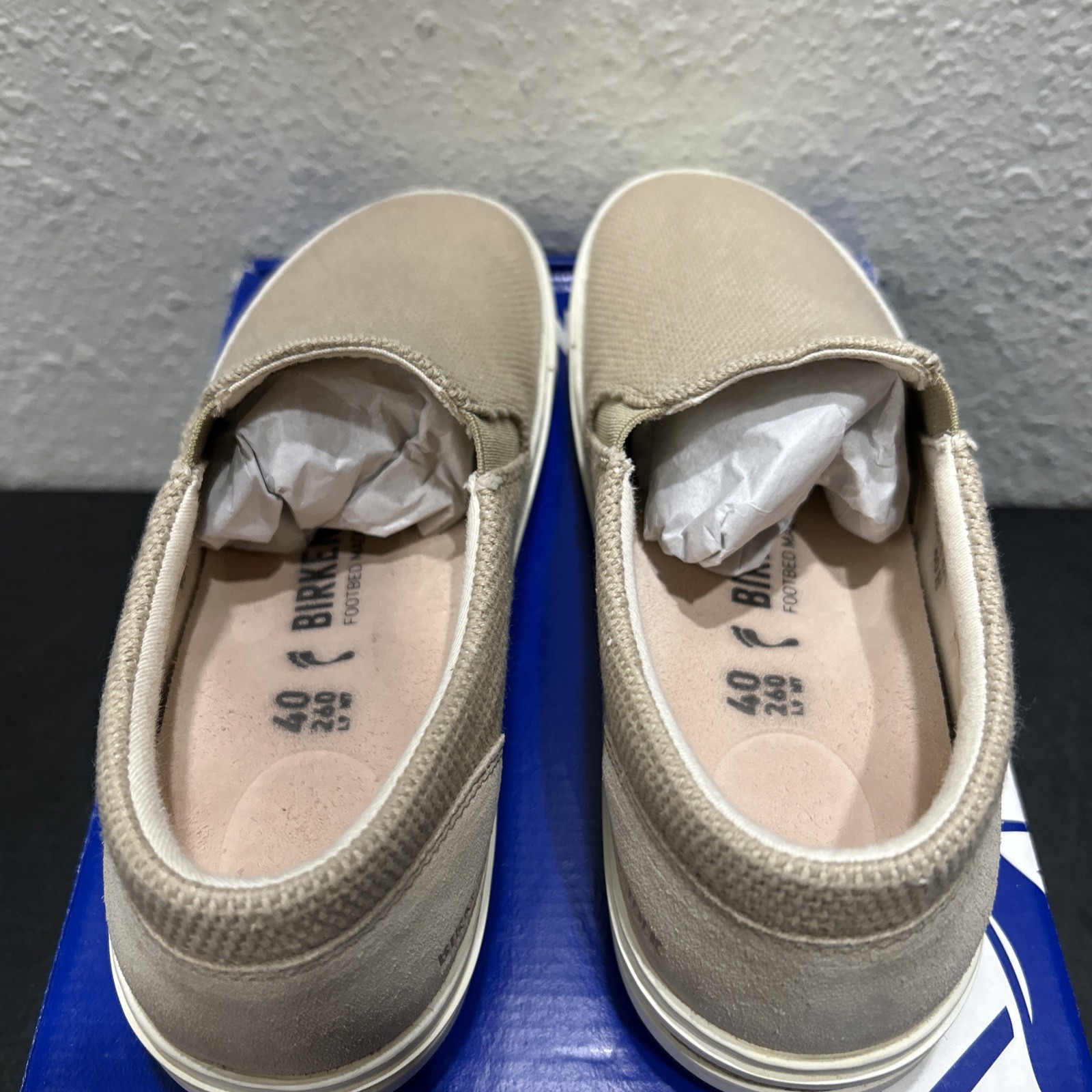 BIRKENSTOCK Oswego Casual Slip-On Shoe Unisex Size US M7/W9 Narrow Fit