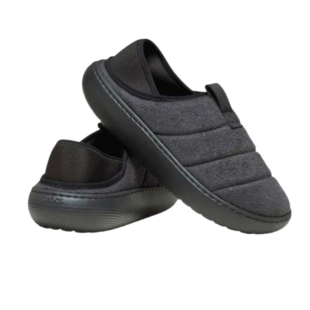 Crocs Unisex Classic Puff Moc Black Suede M6/W8 Medium – NEW