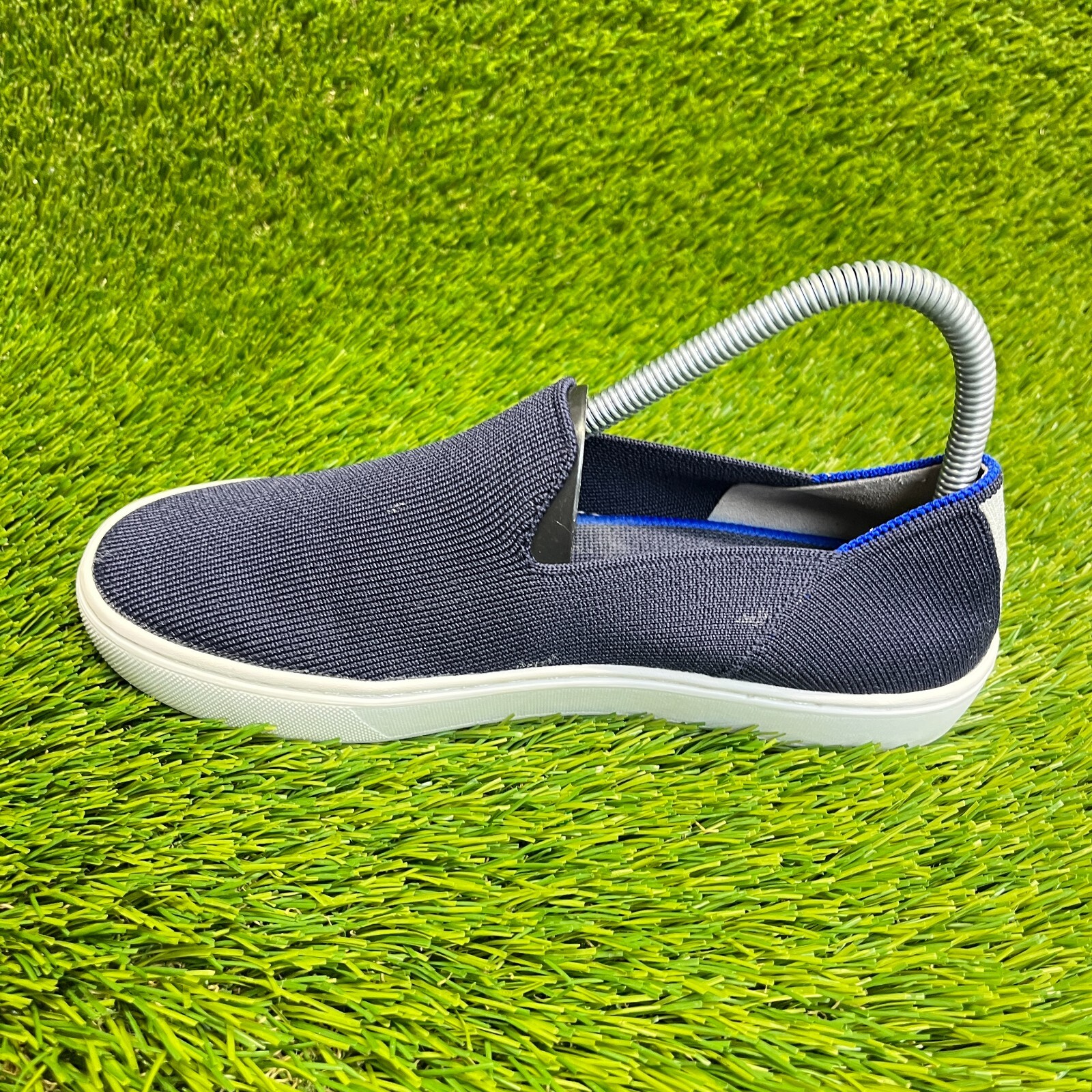 Rothy’s The Original Womens Size 6.5 Blue Casual Walking Slip On Shoes Sneakers