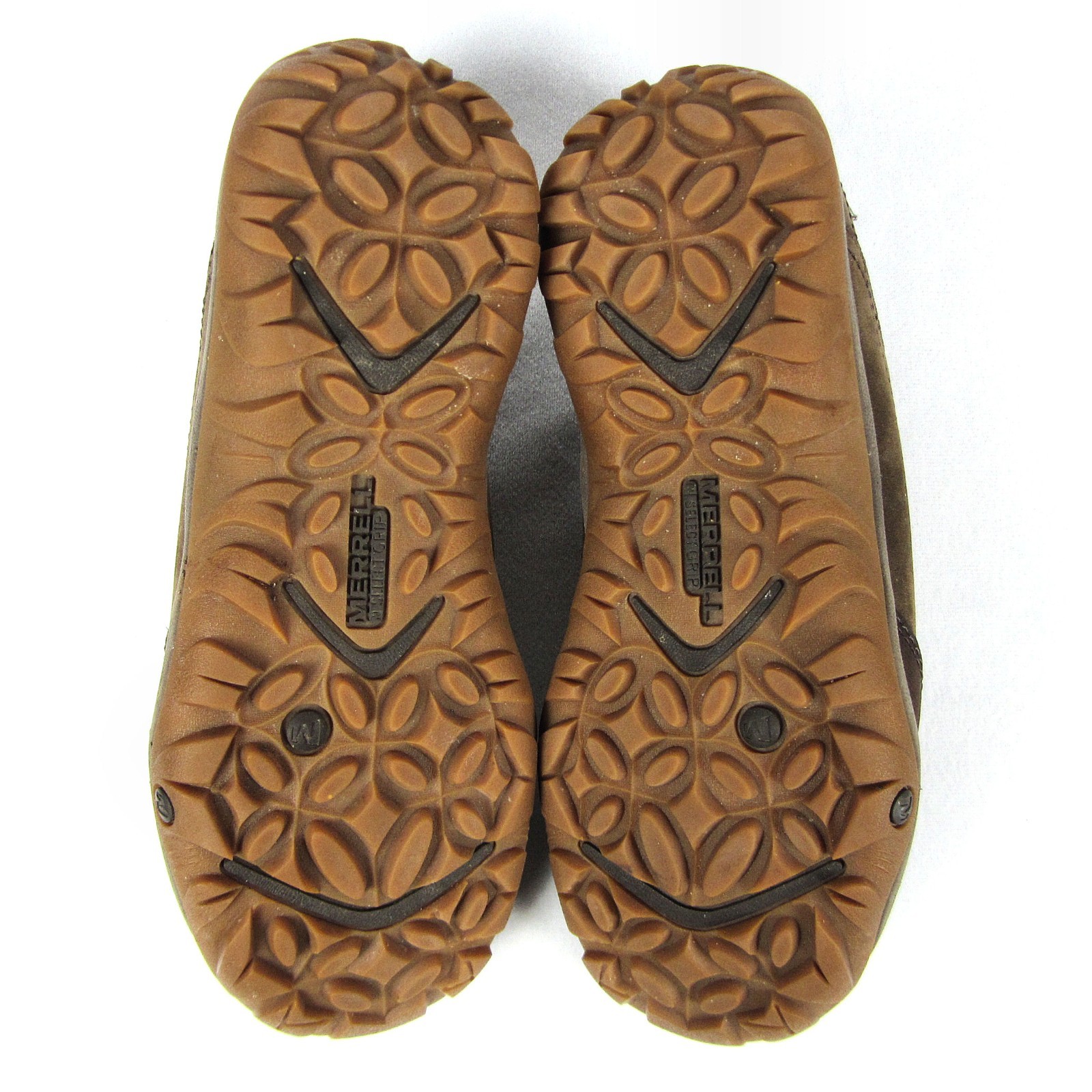 Merrell Bracken Womens Brown Insulated Nubuck Shoes Slip On Waterproof Sz 7 VGC