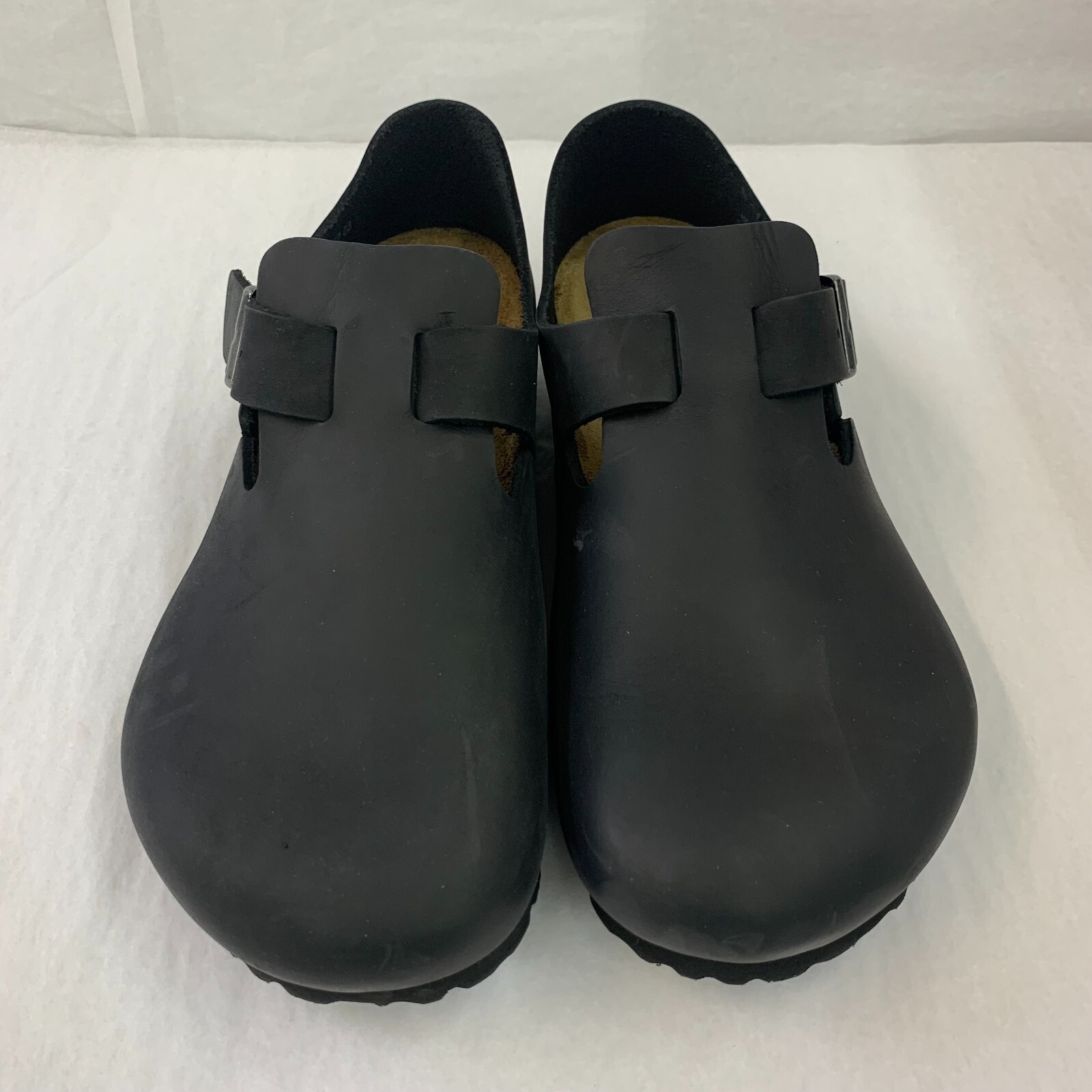 Birkenstock New w/ Box London Black Oiled Leather Narrow Width – Select Size