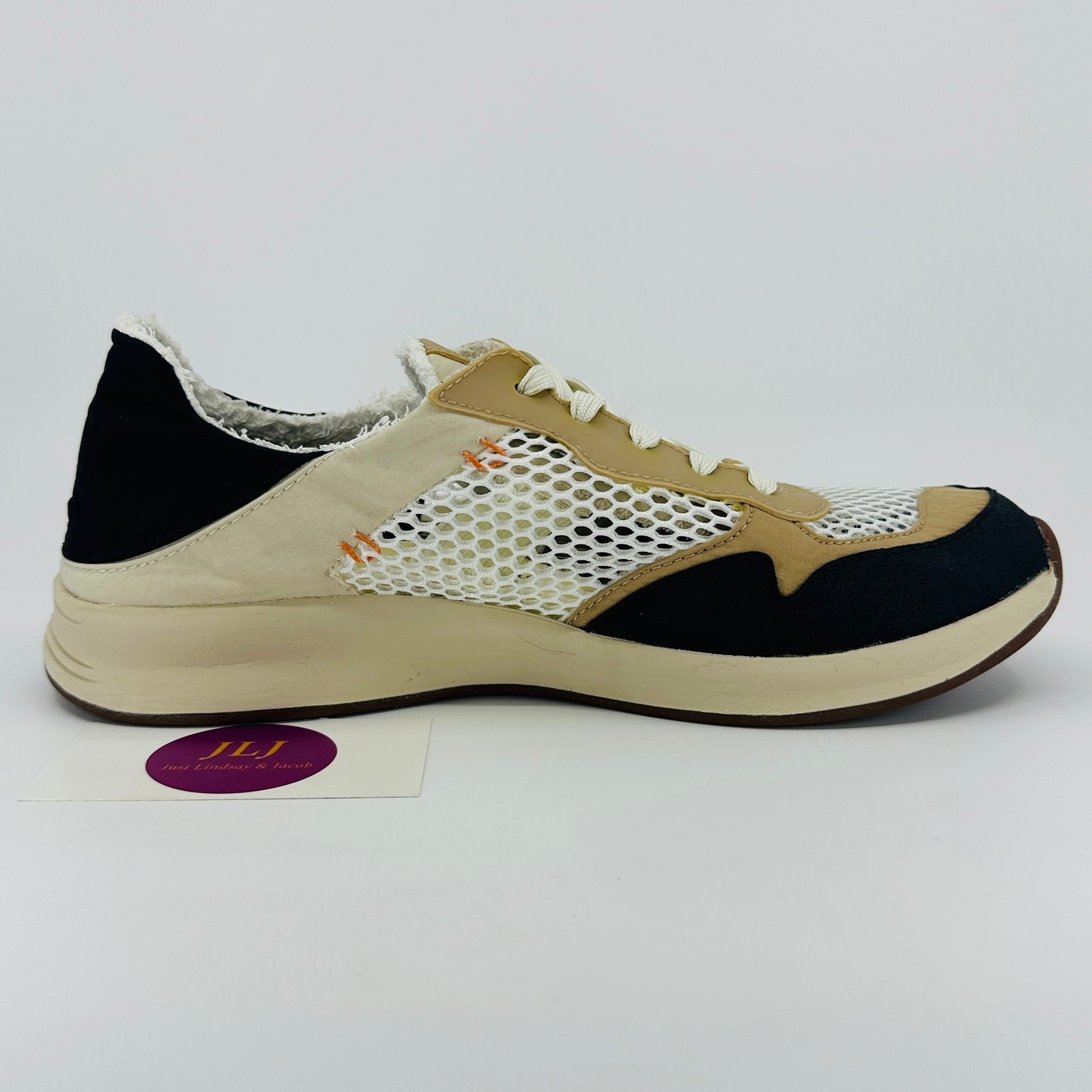 Taos Women’s Direction Drop Heel Comfort Sneakers Black/Taupe Multi Size 10