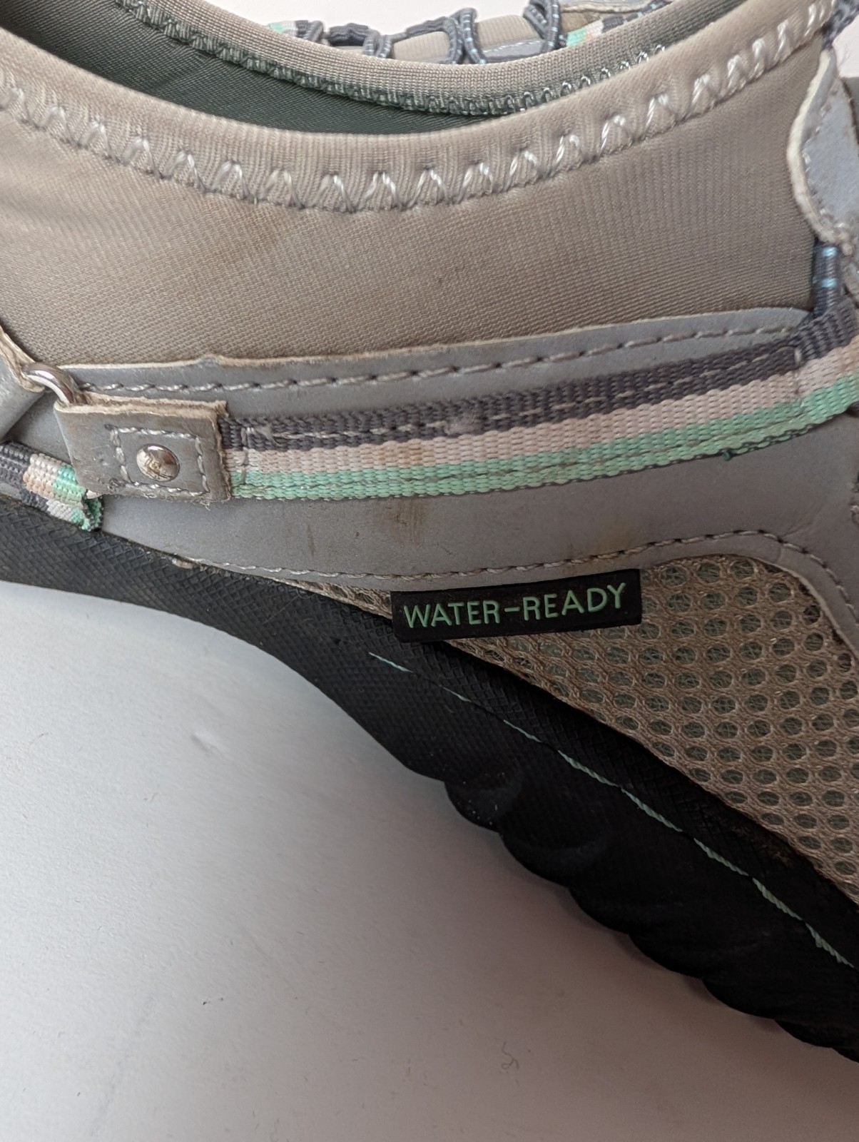 Jambu JBU Jsport J41 Women’s Water Ready Gray Teal Outdoor Shoes 7.5M