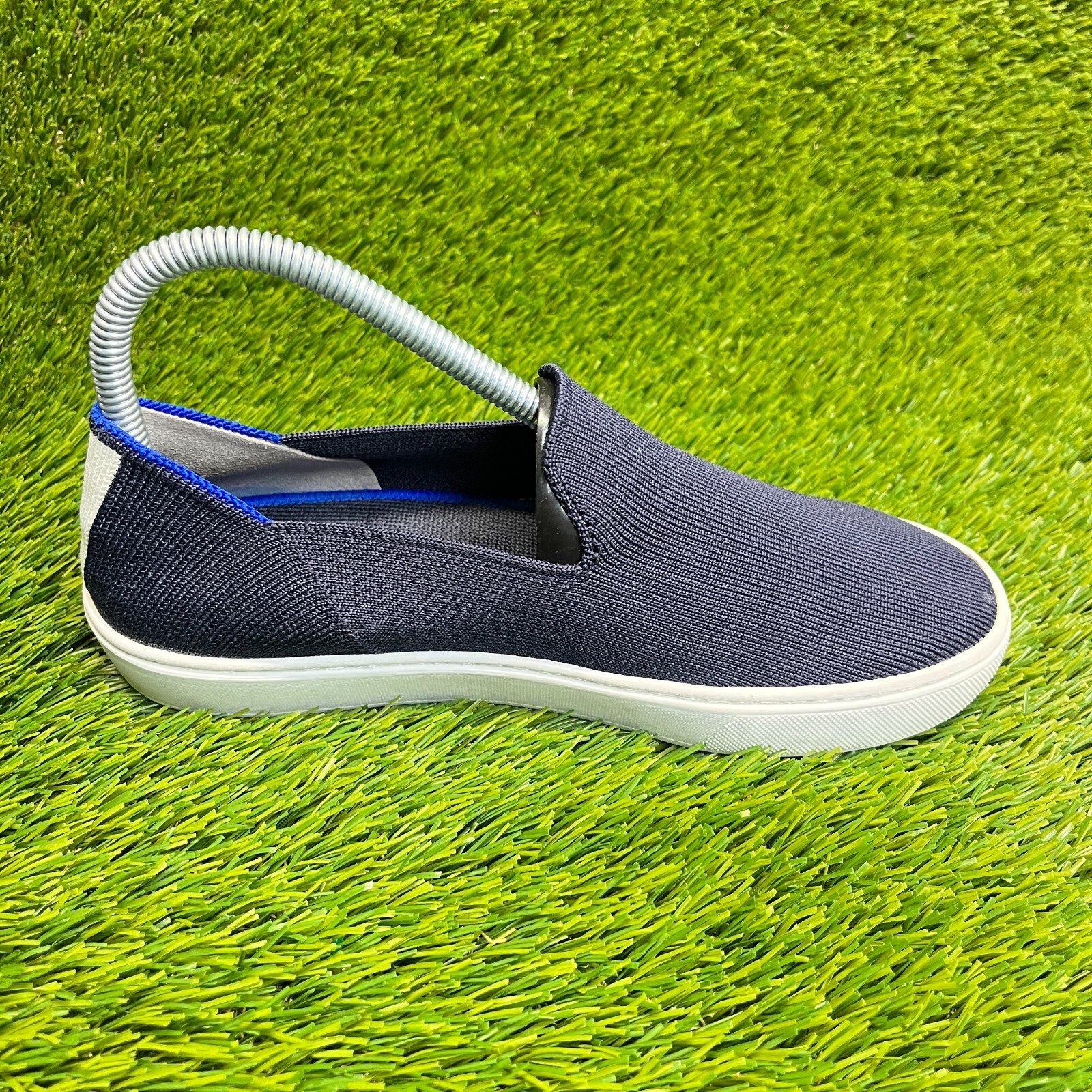 Rothy’s The Original Womens Size 6.5 Blue Casual Walking Slip On Shoes Sneakers