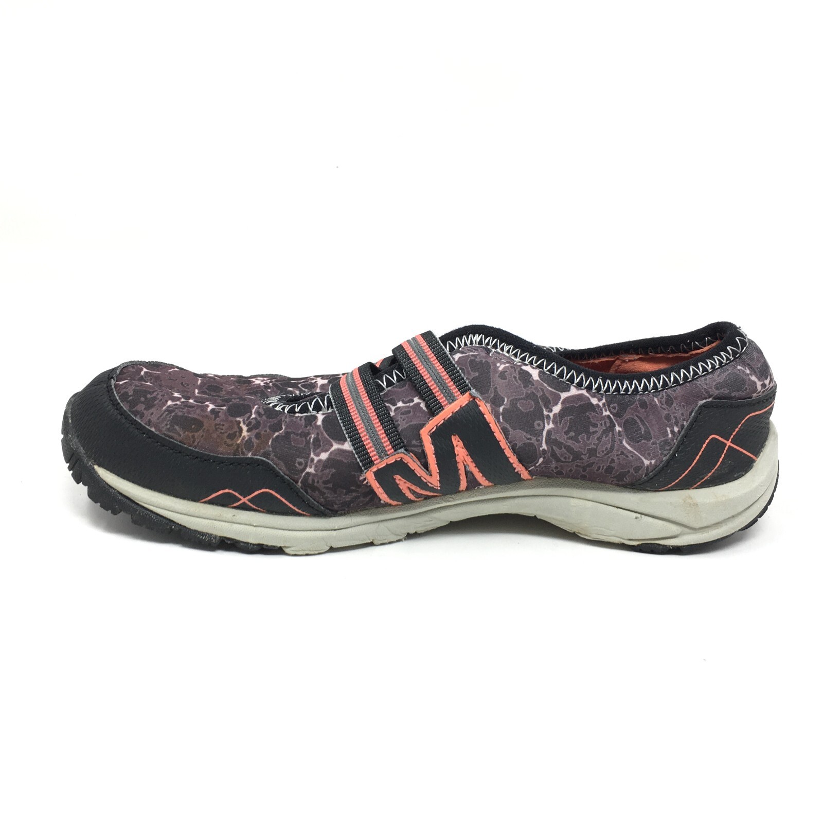 Merrell Kamori Eden Loafers Shoes Womens Size 6 US 36 EU Black Gray Orange