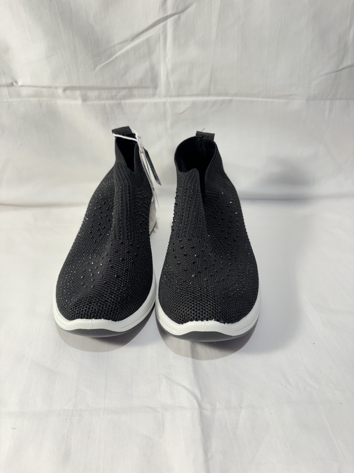 Tommy Bahama Mesh Wedge Heeled Slip-On Sneakers with Shimmer 7.5