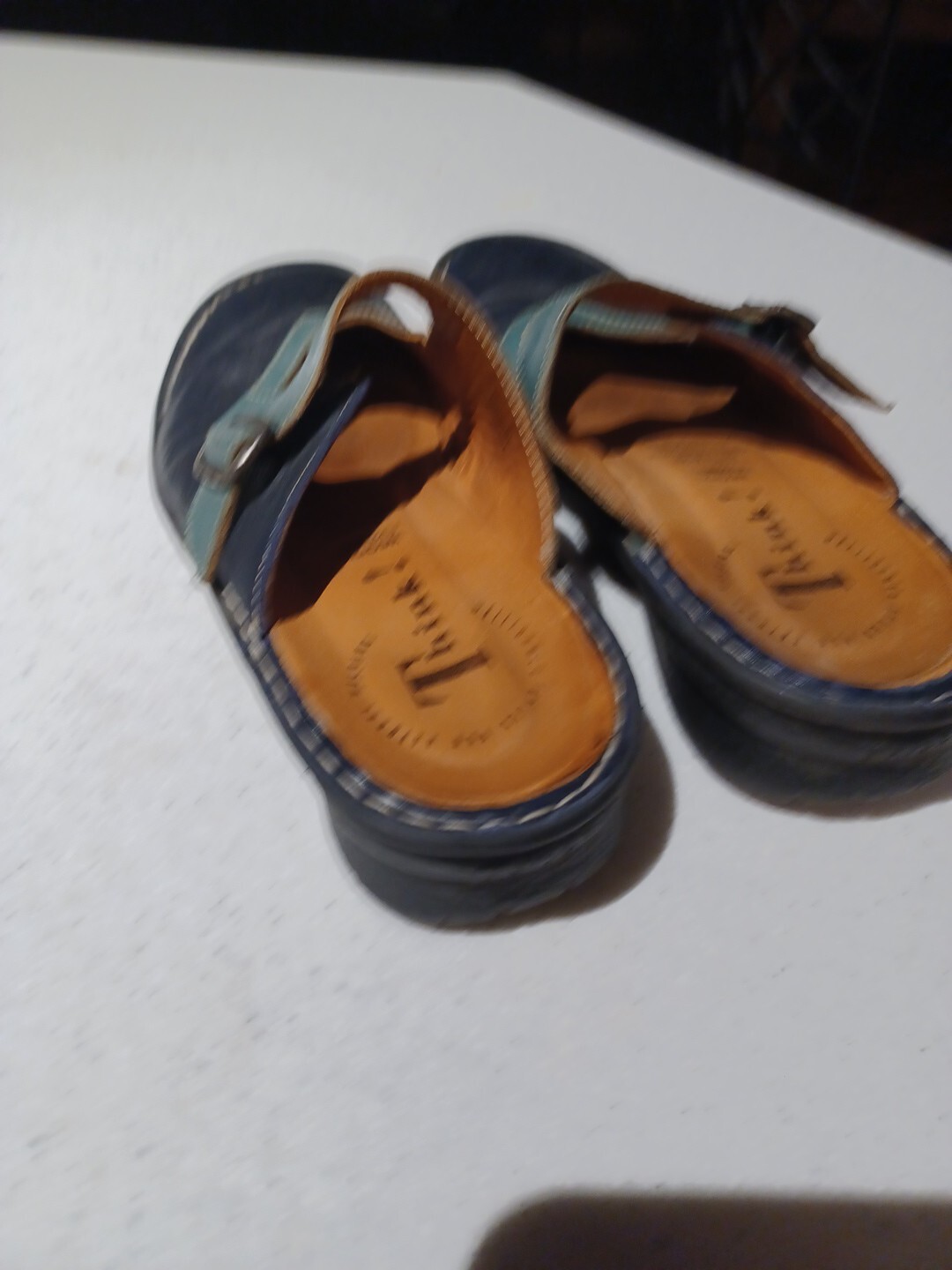Think! Womens Leather Clogs Germany European Comfort Shoes EU 38 US 7 Lagenlook