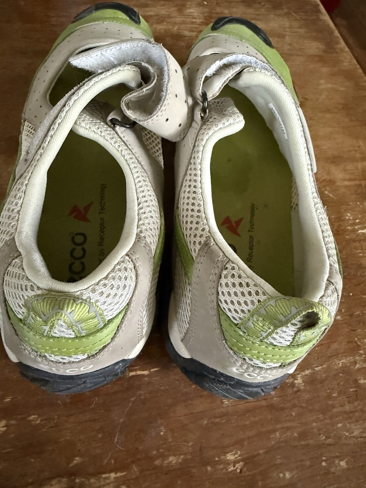 Ecco Shoes Womens 41 Mary Jane Hiking Sandal Hook & Loop Comfort Round Toe