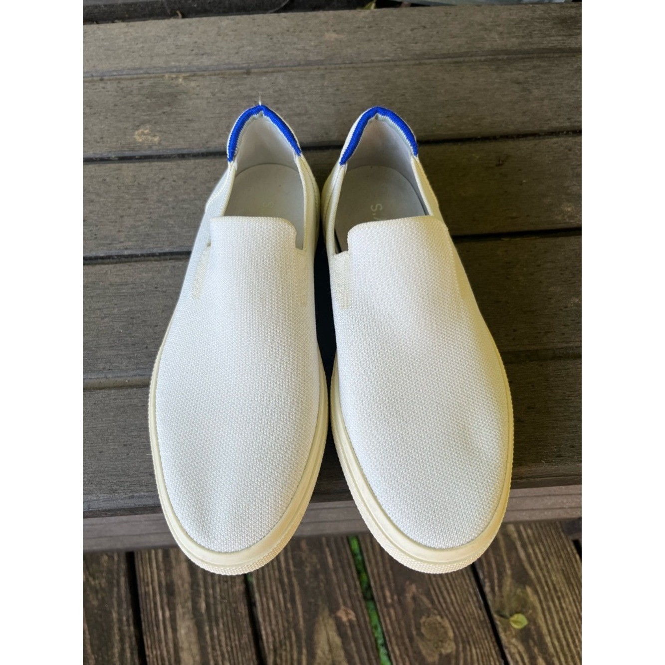 Rothy’s The City Slip On Sneaker White Men’s 8/Women’s 9.5