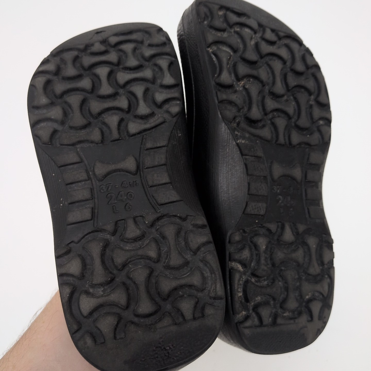 Birkenstock Shoes Women’s 6 EU 37 Profi Work Clogs Black Slip On ~Germany~