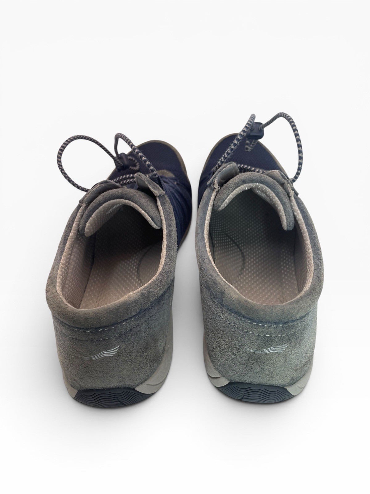 Dansko Honor Walking Shoes Womens EU 40 US 9.5-10 Navy Gray Leather Mesh Comfort
