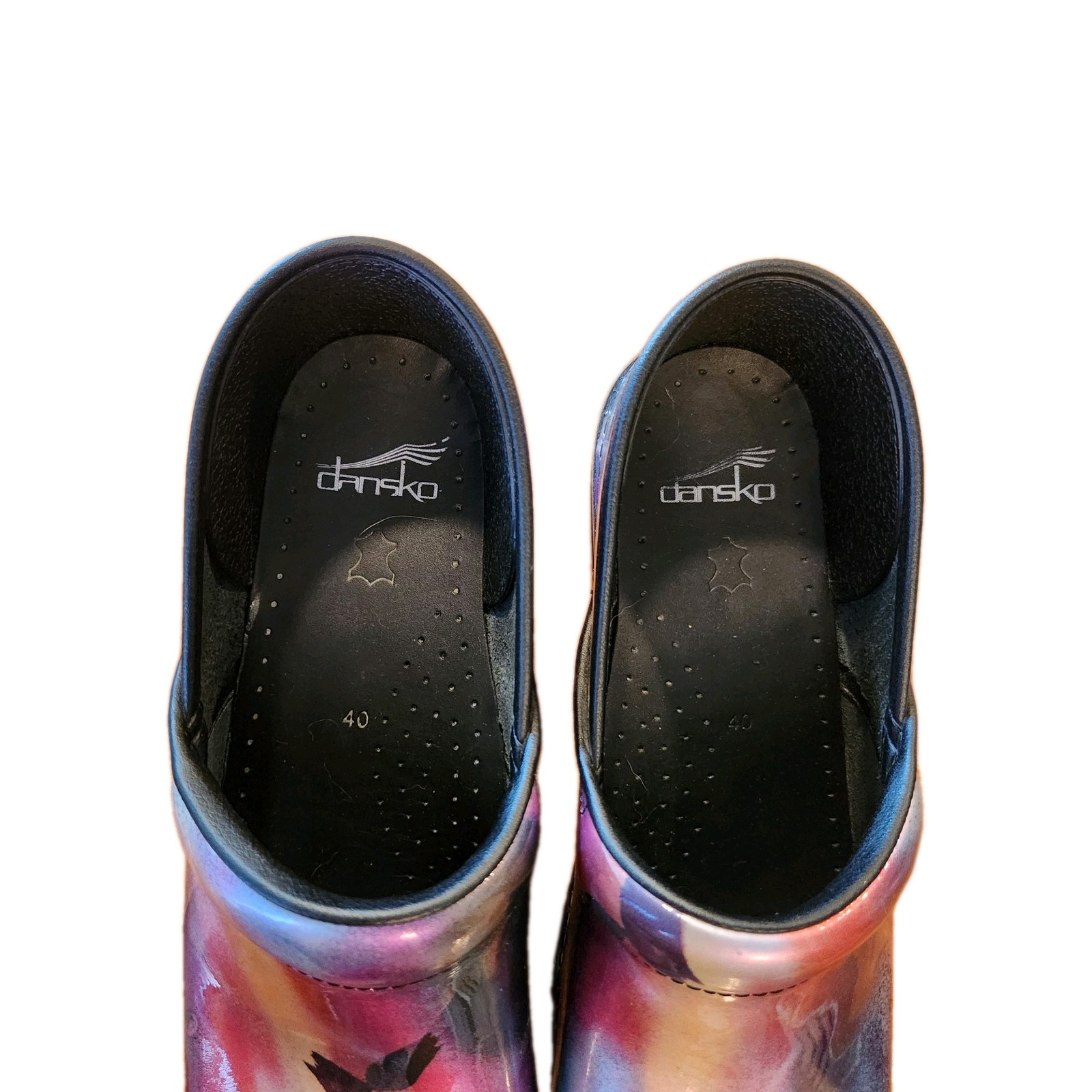 Dansko Professional Women Clog Size 40 Nursing Work Multi-Color