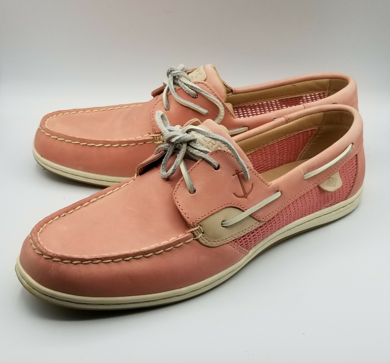 Sperry Koifish Mesh Boat Shoe Pink Women’s Red Size 12 M