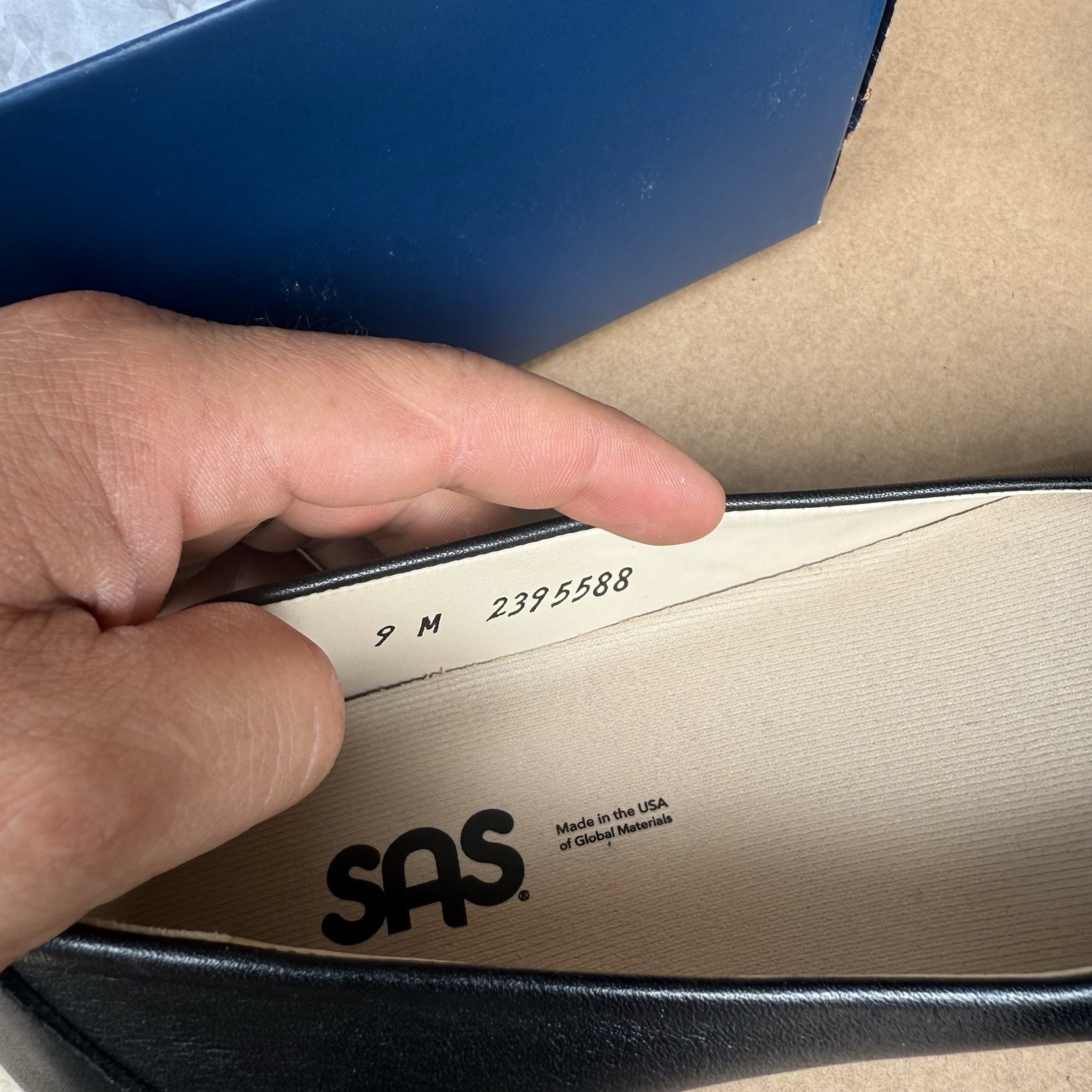 Sas Scenic Women’s Shoes Size 9WW Double Wide Brand New Comfort Shoe Color Black