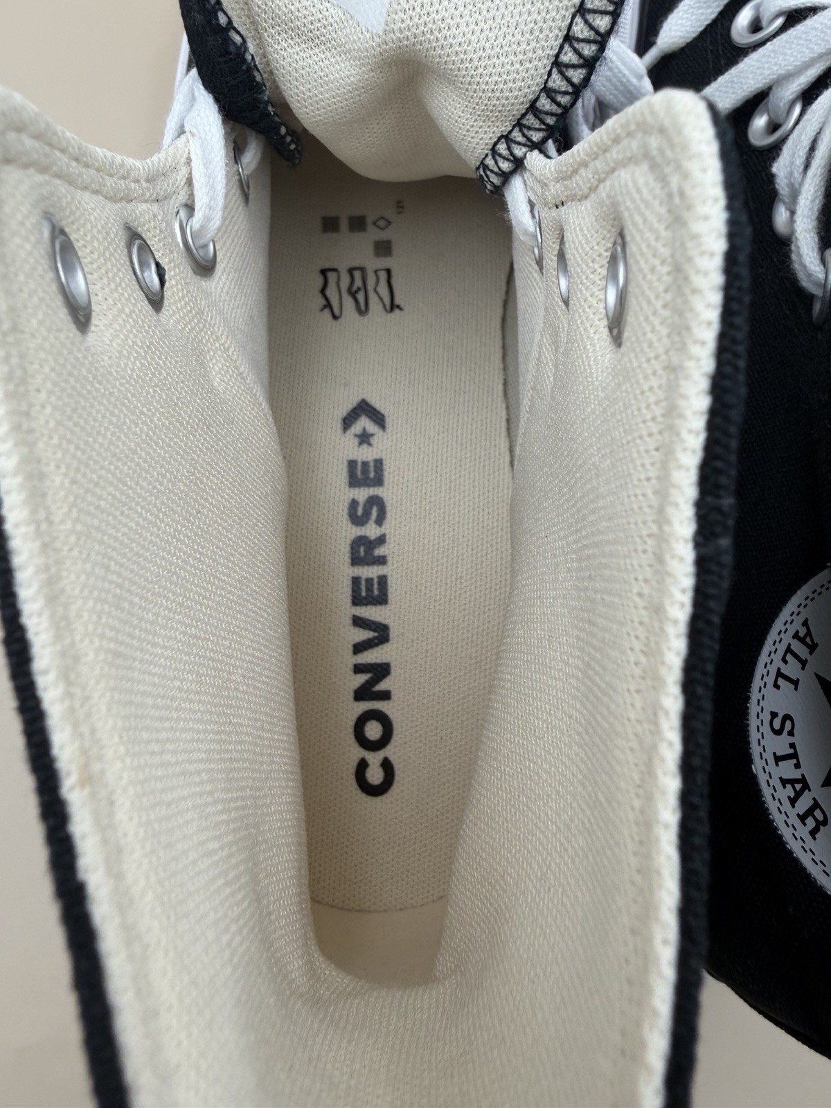Converse Chuck Taylor All Star Lift Platform High Top Women’s 9 Black 560845F