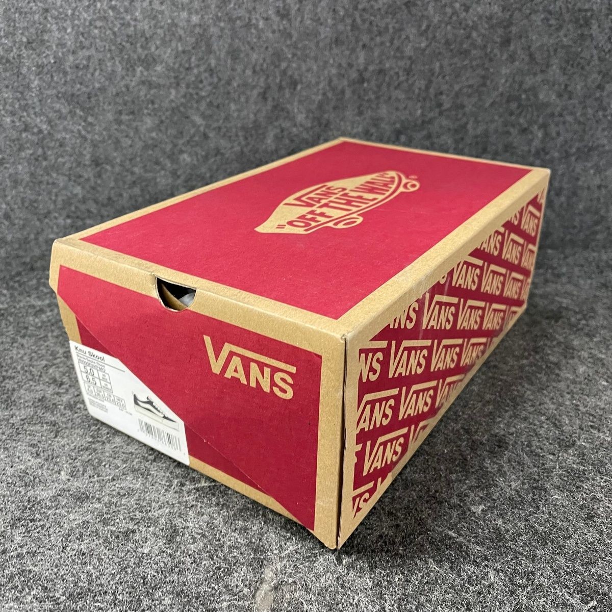 VANS Knu Skool Retro Chunky Shoe Unisex Size US M5/W6.5 Black/Rose