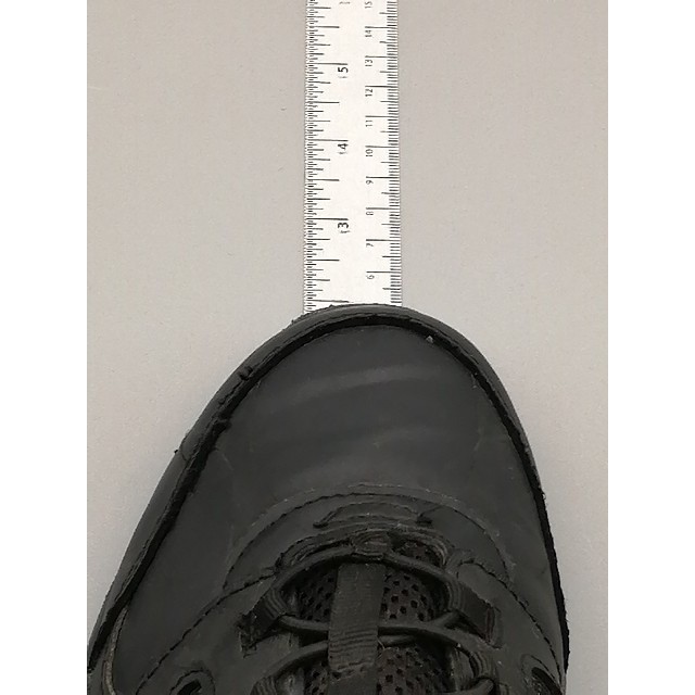Tredsafe Sneakers Womens Black 9.5 Leather Work Shoe Slip Resistant Anti Fatigue